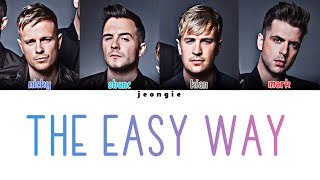 Westlife - The Easy Way (Color Coded - Lyric)