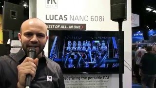 Video thumbnail for HK Audio LUCAS NANO 608i: live NAMM Show report (in German) by HK Audio
