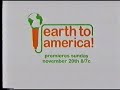 TBS Presents Earth To America Promo 2005