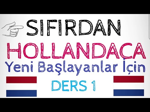 SIFIRDAN HOLLANDACA/Ders 1