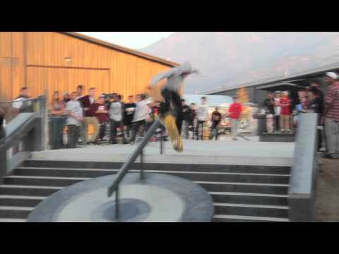 Boo Johnson Hardflip Bs Smith 8 Stair Rail