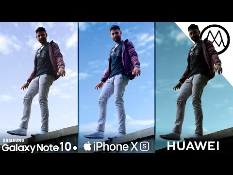 Samsung Note 10 Plus vs iPhone XS Max vs Huawei P30 Pro Camera Test Comparison