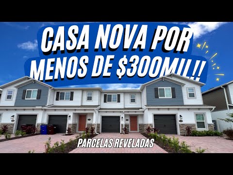 NEW HOUSE in ORLANDO for LESS than $300K?!💥 See how much the FINANCING INSTALLMENT is!
