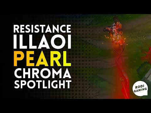 RESISTANCE ILLAOI PEARL CHROMA SPOTLIGHT - LEAGUE OF LEGENDS