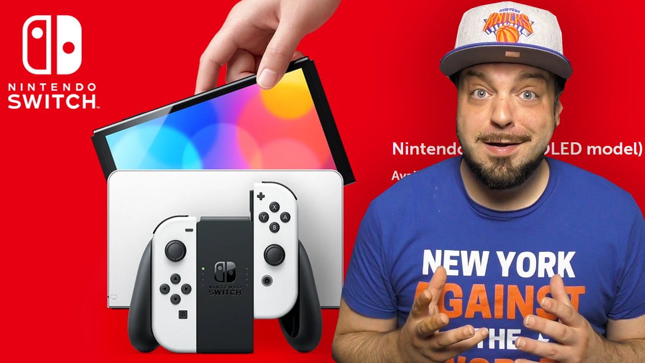 Nintendo Reveals The NEW Nintendo Switch OLED Model!