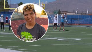 Centennial Student Honored with Jersey for His Impact on and off the Field