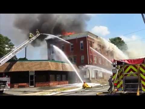 Uxbridge Fire Destroys Historic Building