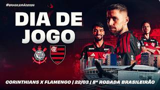 🔴 AO VIVO: CORINTHIANS x FLAMENGO | PRÉ-JOGO + NARRAÇÃO | BRASILEIRÃO (22/03/26)