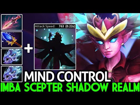MIND CONTROL [Dark Willow] Imba Scepter Shadow Realm Max Attack Speed Dota 2