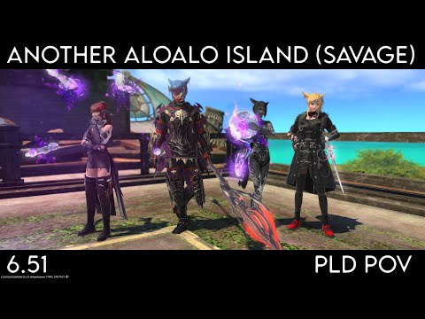 FFXIV Another Aloalo Island (Savage) First Clear [Criterion Dungeon] | PLD PoV