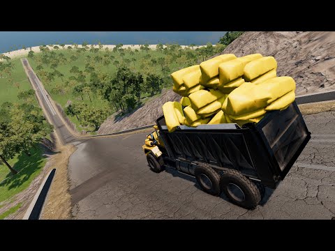 High speed freaky jumps #75 - Beamng.Drive