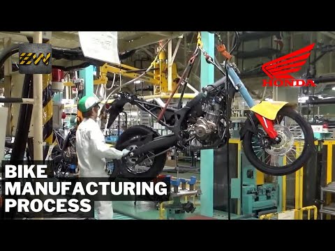 How A Motorcycle Is Made In Factory ?