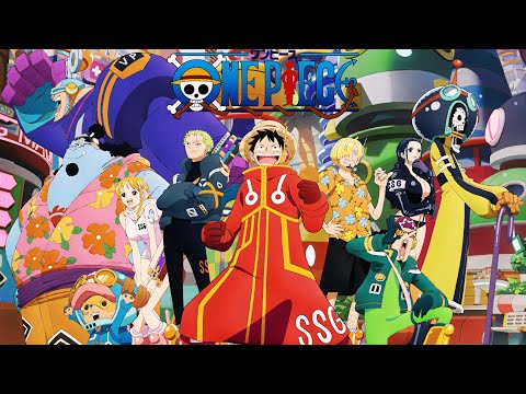 One Piece - Opening 26 | "Assu!" by Hiroshi Kitadani | Egghead Arc | 4K | 60FPS | Creditless | 1089+