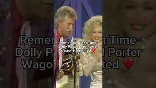 Dolly Parton and Porter Wagoner reunite ❤️ #dollypartonfans #concert #reunite #fortnash