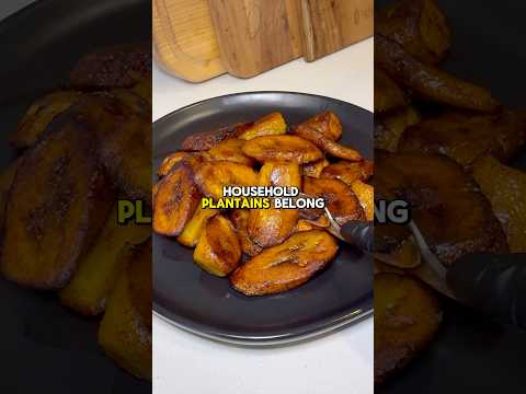 Authentic Cuban Platanos Maduros 🇨🇺🔥 recipe (description) ↗️ #platanos #plantain #cubanos #cuban