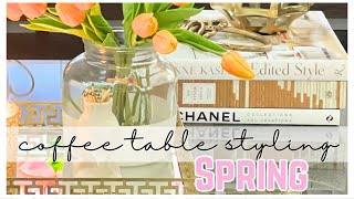 🌸NEW SPRING Simple Coffee Table Decor Styling Ideas | NEW Fragrances + More