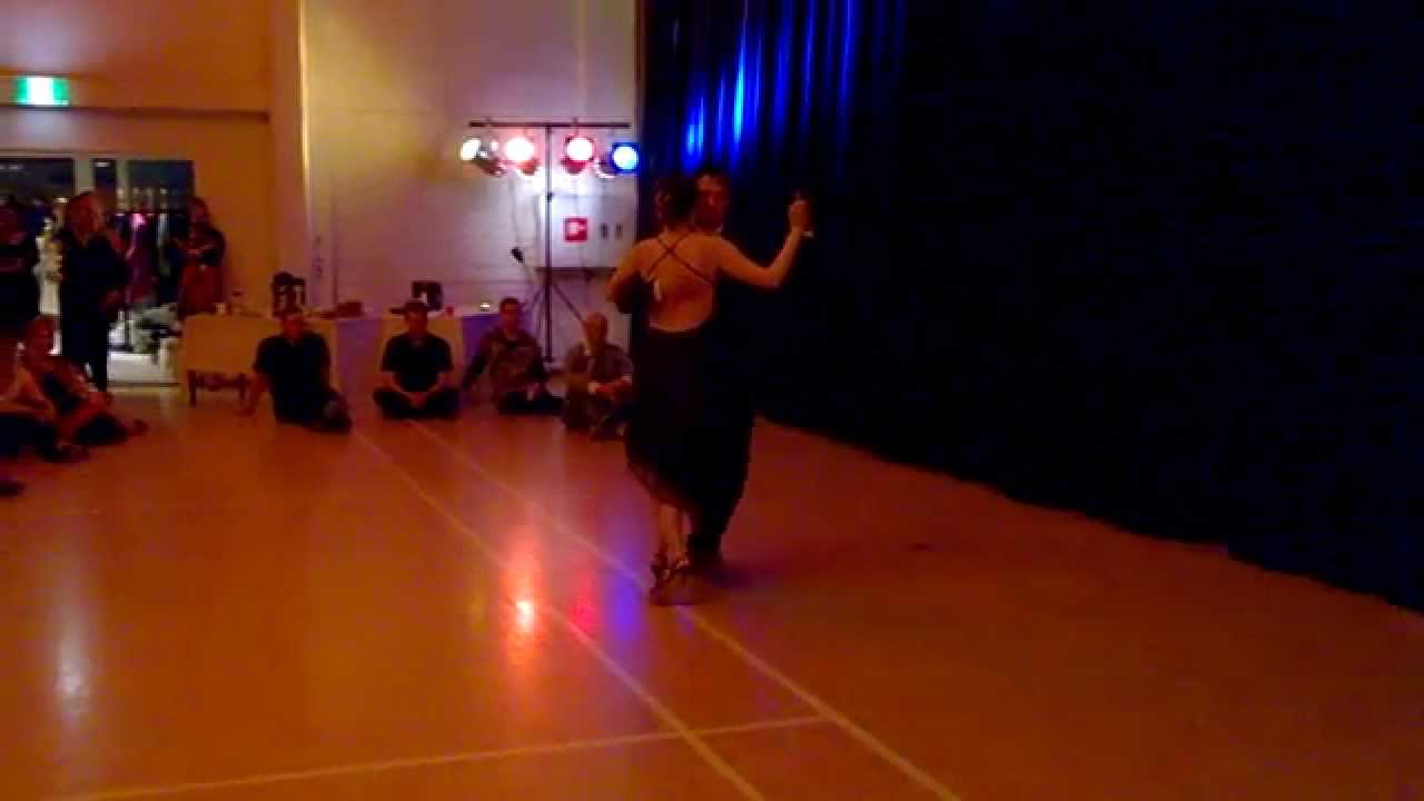 Pasi & Maria Laurén dancing Derrotado at Helatango 2014