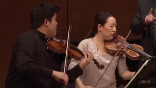 Beethoven String Quartet No.14 in C-sharp Minor | Juilliard Joel Smirnoff Chamber Music Master Class