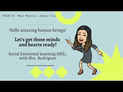 PS#20 PreK-1st Grade 1-11-21 Social Emotional Learning (SEL)