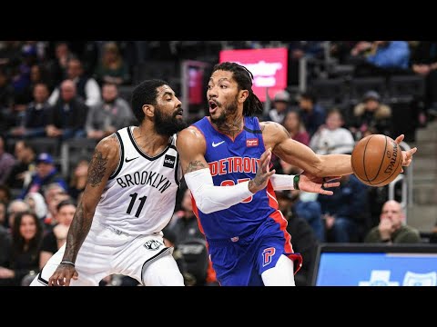 Derrick Rose Full Highlights 2020.01.25 Pistons vs Nets (27 Pts,4 Reb, 6 Ast) | January 25