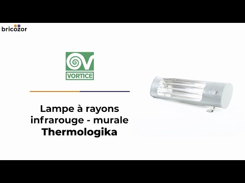 Lampe à rayons infrarouge - murale - Thermologika VORTICE