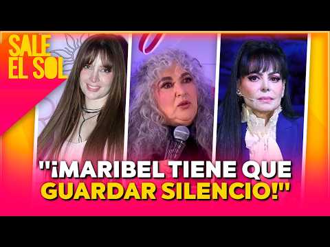 ¡Amanda Miguel se INCOMODÓ por preguntas sobre Maribel Guardia e Imelda Tuñón! | Sale el Sol
