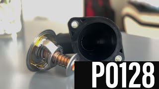 Thermostat on a 2010 to 2016 scion tc code p0128