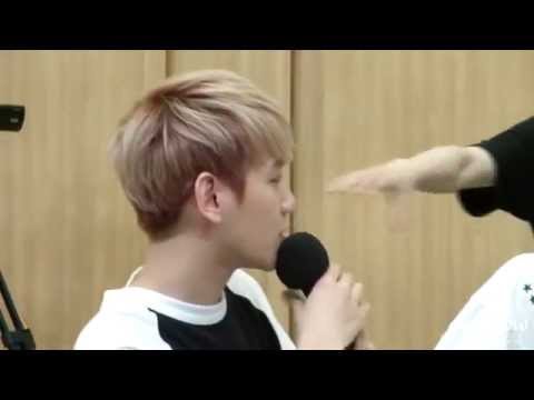 130711 (EXO) Baekyhun ''imitating a motorcycle speed''!