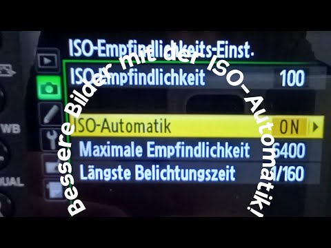 Bessere Fotos mit der ISO-Automatik!
