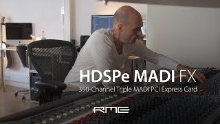 Video thumbnail for RME Audio HDSPe MADI FX at Riverside Studios Berlin by RME Audio