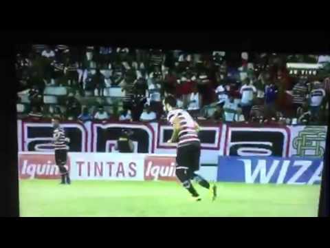 Gols, Santa Cruz 2x0 Luverdense - Série B 2015 - JrEsportes