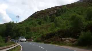 preview picture of video 'Road To Kinlochleven Scottish Highlands Of Scotland August 2nd'