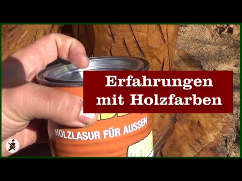 My experiences with wood paints