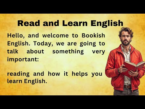 Read and Learn English || English Speaking Practice || Bookish English