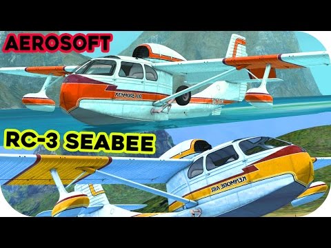 AEROSOFT KFCS REPUBLIC RC 3 SEABEE - FSX HD