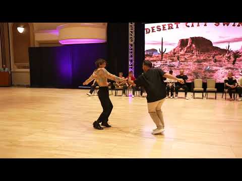 Maxence Martin and Emeline Rochefeuille - Champions Strictly Final - Desert City Swing 2025