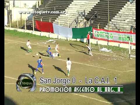 SAN JORGE VE ALEJARSE LAS POSIBILIDADES DE ASCENDER