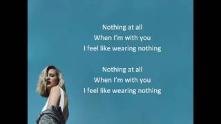Dagny. Wearing nothing lyrics. Con letra