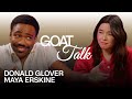 Donald Glover & Maya Erskine Debate GOAT 21 Savage Song, Memes and Conspiracy Theories | GOAT Talk