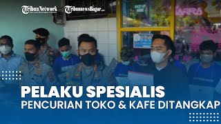 Enam Orang Pelaku Spesialis Pencurian Kafe dan Toko di Bogor Diciduk Polisi, Begini Modusnya