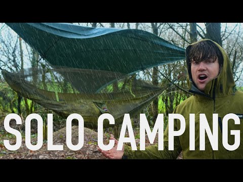 Hammock Camping in Heavy Rain (Went Wrong)