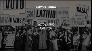 Molotov - Voto Latino (Sub Español)