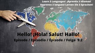 Learn 3 Languages at the Same Time, Episode 9.2, She is sad