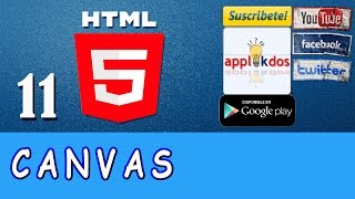 Curso de HTML5 - 11 - Como usar CANVAS dibujando con JavaScript