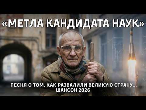 Сильнейшая песня о забытых людях нашей страны... Сергей Суновский — Метла кандидата наук