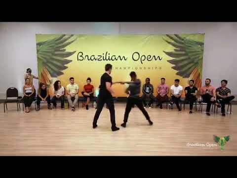 Igor Pitangui & Antoine Piedfert | West Coast Swing Improv | Brazilian Open 2019