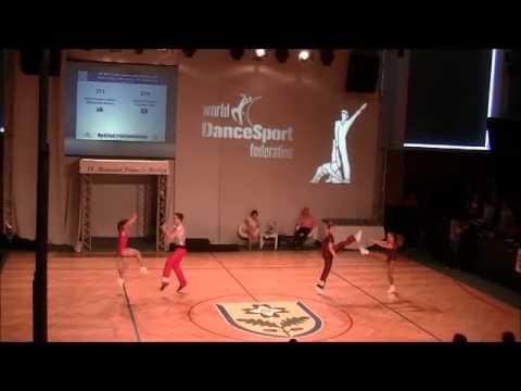 TERTYSHNIYY und OSNOVINA vs.  ROPRAZ und IOUDINA, World Masters Ljubljana 6.6.2015, M-Class, S-Final