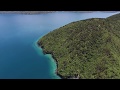This footage gives one a really unique perspective of Motuara Island and its native bush. With a quick view of Long island in the background, you can also see the wharf, the lookout tower and a small alcove bay on its Southern side.