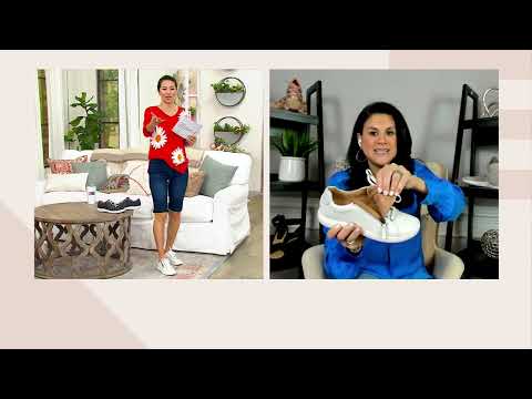 Clarks Leather Casual Sneakers with Zipper - Nalle Lace on QVC