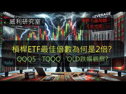 S21EP31| 槓桿ETF最佳倍數為何是2倍?QQQ5、TQQQ、QLD跌幅觀察?槓桿不是問題人性才是